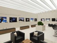 汽車展銷會室內展覽展示效果-2228-05