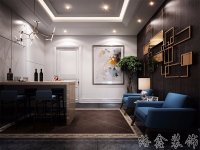 現(xiàn)代美式家居裝修裝飾室內(nèi)設計效果-C109-4