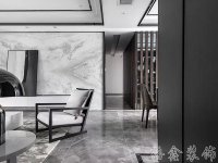 新中式風格家居裝修裝飾室內(nèi)設(shè)計效果-G606-3